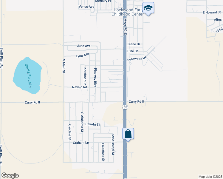 map of restaurants, bars, coffee shops, grocery stores, and more near 111 Green Acres Road in Clovis
