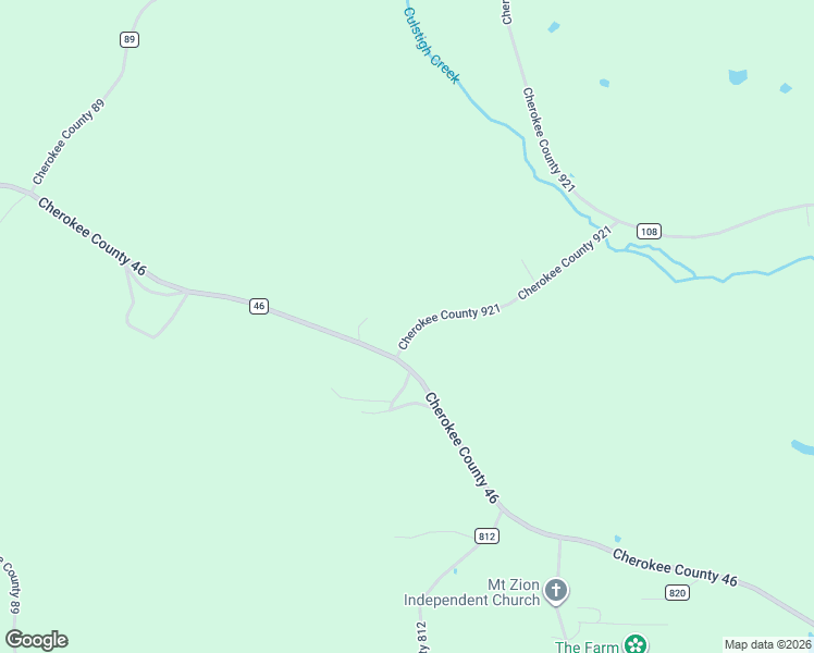 map of restaurants, bars, coffee shops, grocery stores, and more near 455 County Road 91 in Gaylesville