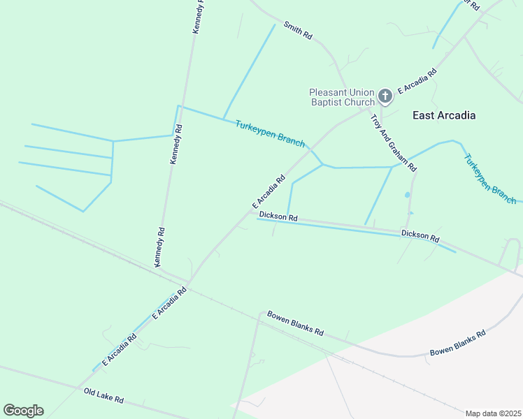 map of restaurants, bars, coffee shops, grocery stores, and more near 67 Dickson Road in Riegelwood