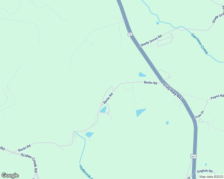 map of restaurants, bars, coffee shops, grocery stores, and more near 697 Berlin Road in Homer