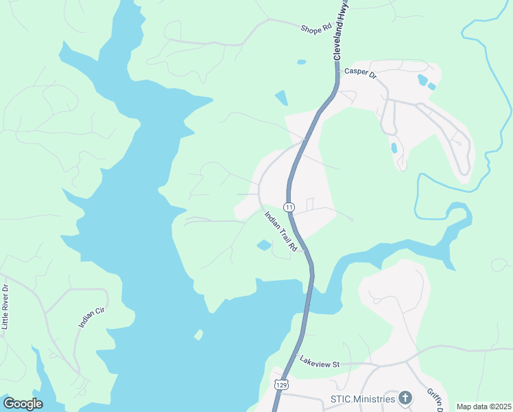 map of restaurants, bars, coffee shops, grocery stores, and more near 3315 Indian Trail Road in Gainesville