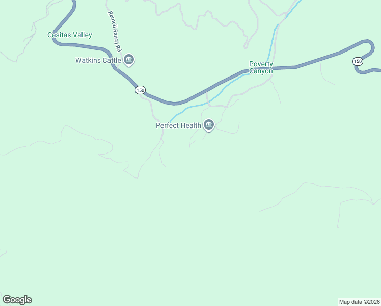 map of restaurants, bars, coffee shops, grocery stores, and more near 4878 Casitas Pass Road in Ventura