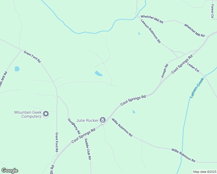 map of restaurants, bars, coffee shops, grocery stores, and more near 5792 Grant Station Drive in Gainesville