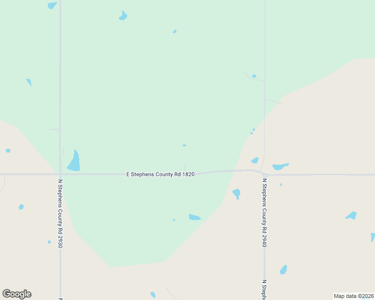 map of restaurants, bars, coffee shops, grocery stores, and more near 293620 East 1820 Road in Comanche