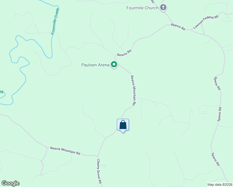 map of restaurants, bars, coffee shops, grocery stores, and more near 3547 Reavis Mountain Parkway in Ball Ground