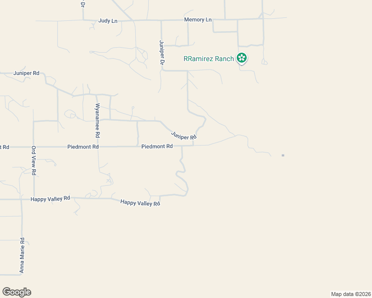 map of restaurants, bars, coffee shops, grocery stores, and more near 20485 Piedmont Road in Apple Valley