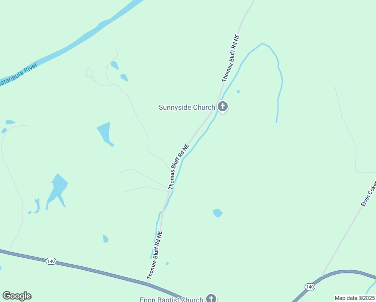 map of restaurants, bars, coffee shops, grocery stores, and more near 380 Thomas Bluff Road Northeast in Rome