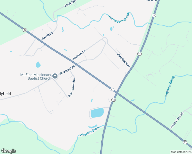 map of restaurants, bars, coffee shops, grocery stores, and more near 7178 Old Stage Road in Riegelwood