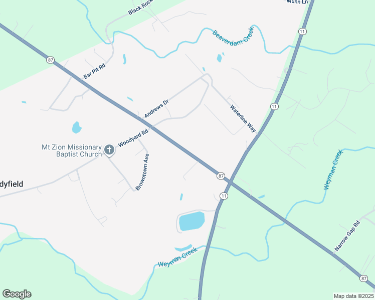 map of restaurants, bars, coffee shops, grocery stores, and more near 7188 Old Stage Road in Riegelwood