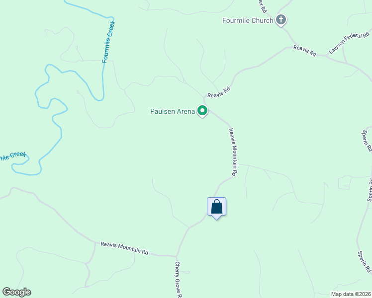 map of restaurants, bars, coffee shops, grocery stores, and more near 3547 Reavis Mountain Parkway in Ball Ground