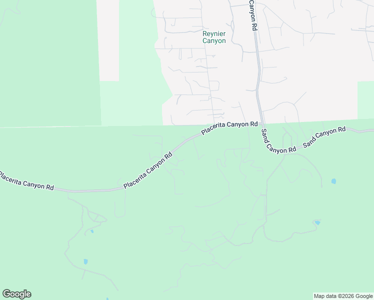 map of restaurants, bars, coffee shops, grocery stores, and more near 16402 Placerita Canyon Road in Santa Clarita