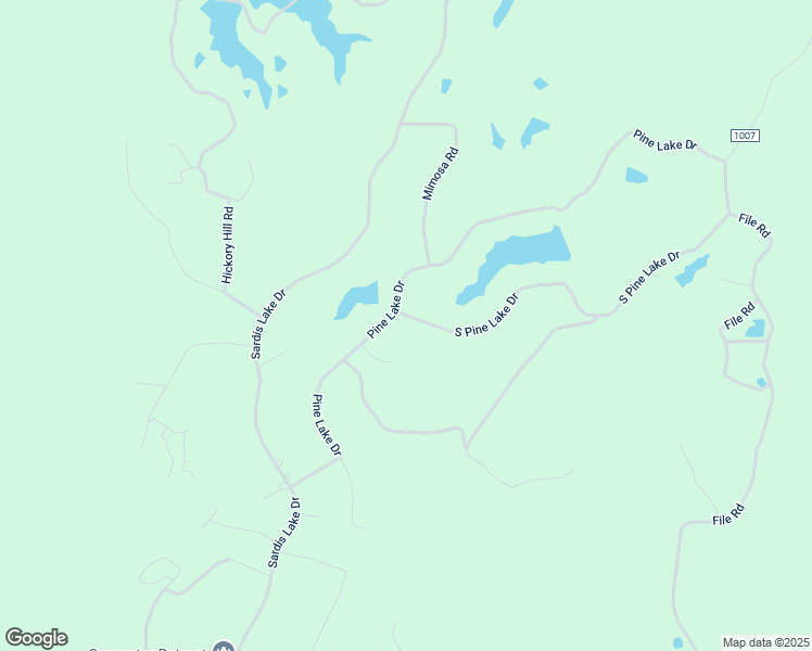 map of restaurants, bars, coffee shops, grocery stores, and more near 616-716 Pine Lake Drive in Batesville