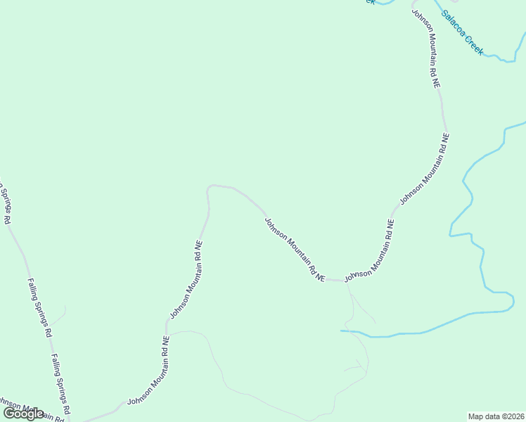 map of restaurants, bars, coffee shops, grocery stores, and more near Johnson Mountain Road Northeast in Rydal