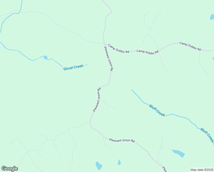 map of restaurants, bars, coffee shops, grocery stores, and more near 2021 Pleasant Union Road in Canton