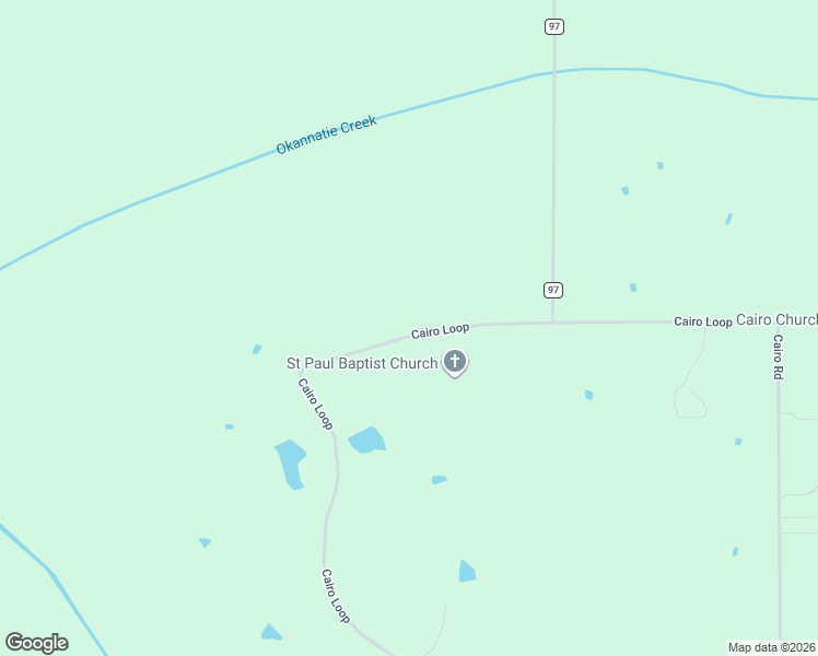 map of restaurants, bars, coffee shops, grocery stores, and more near 3035 Cairo Loop in Ecru