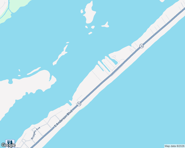 map of restaurants, bars, coffee shops, grocery stores, and more near 1129 Canady Avenue in Topsail Beach