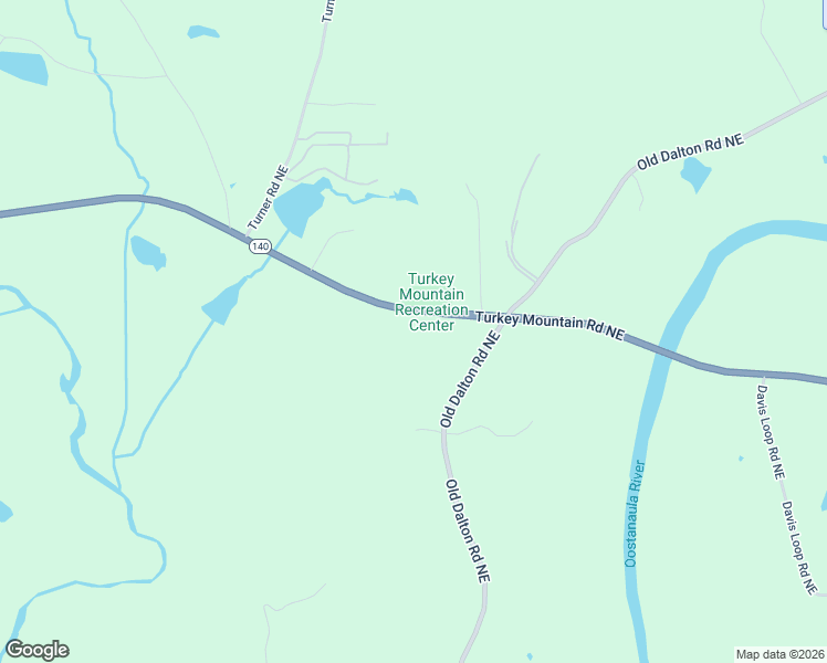 map of restaurants, bars, coffee shops, grocery stores, and more near 1362 Turkey Mountain Road Northeast in Rome