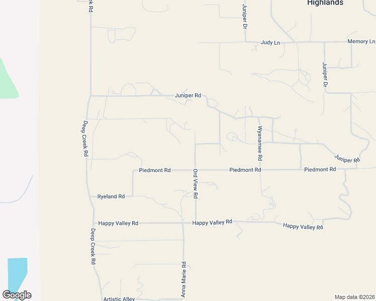 map of restaurants, bars, coffee shops, grocery stores, and more near 7166 Ryeland Road in Apple Valley