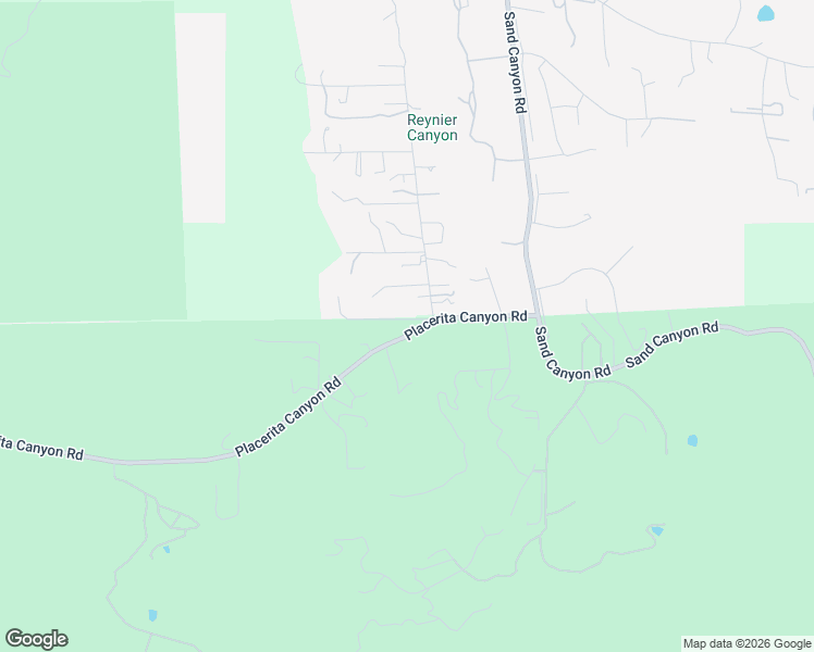 map of restaurants, bars, coffee shops, grocery stores, and more near 16233 Placerita Canyon Road in Santa Clarita