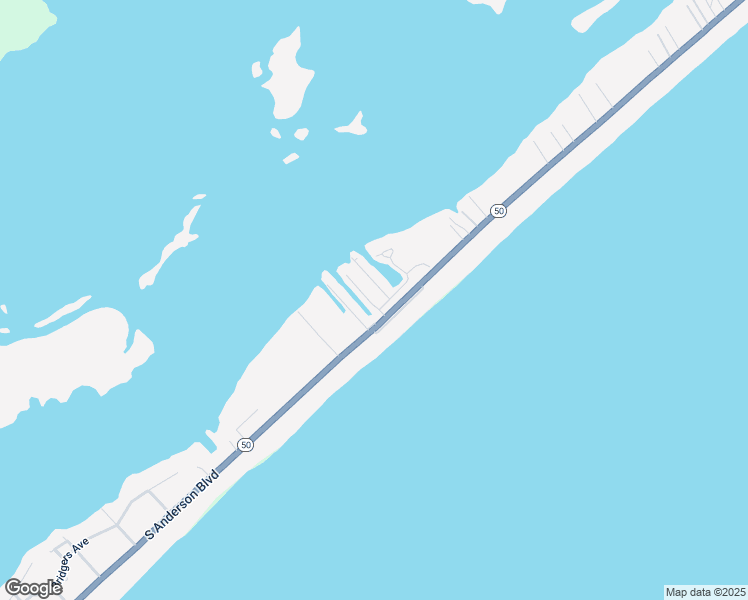 map of restaurants, bars, coffee shops, grocery stores, and more near Observation Lane in Topsail Beach