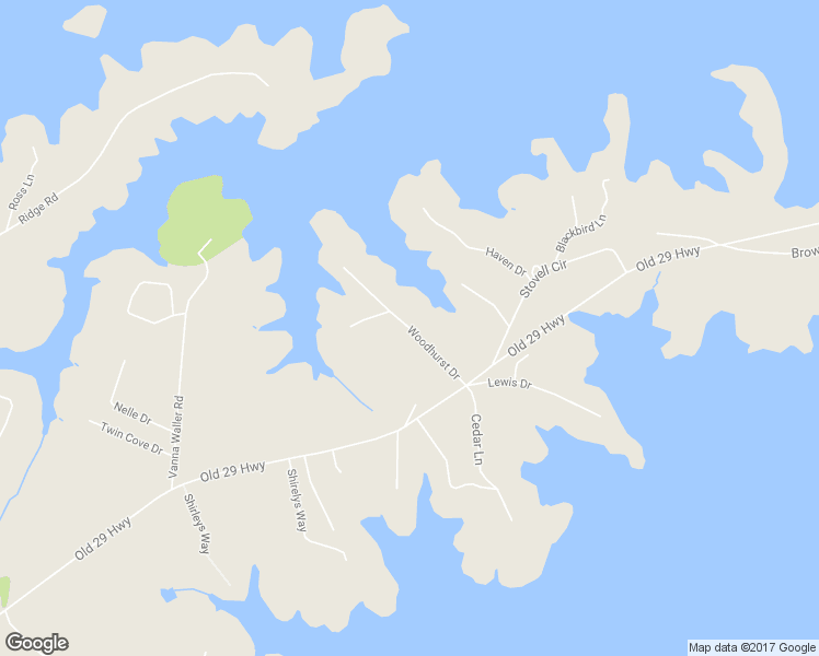 map of restaurants, bars, coffee shops, grocery stores, and more near 1451 Woodhurst Drive in Hartwell