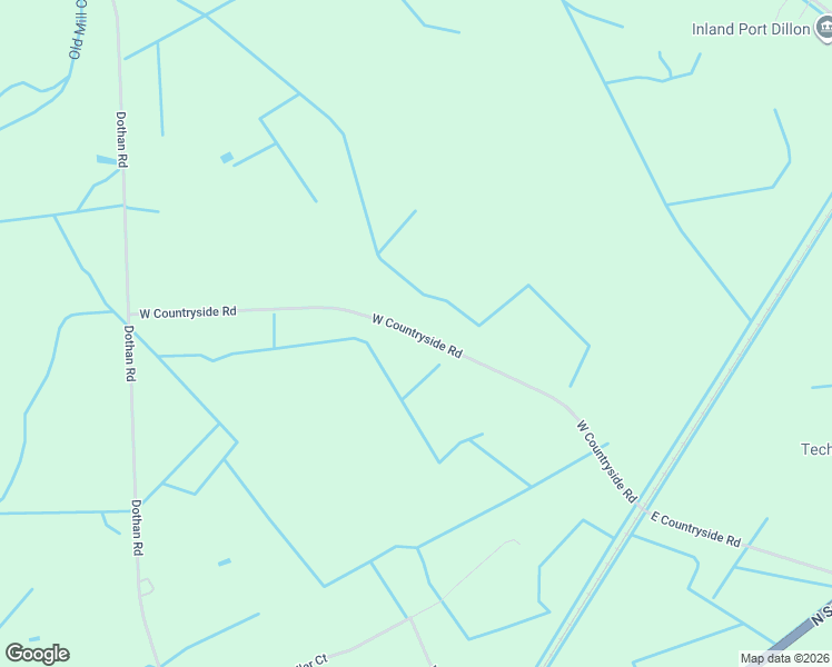 map of restaurants, bars, coffee shops, grocery stores, and more near 304 West Countryside Road in Dillon