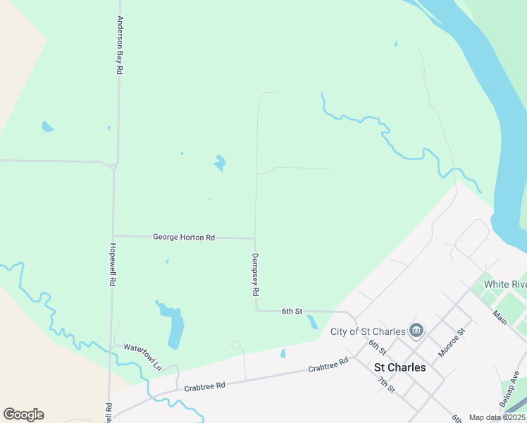 map of restaurants, bars, coffee shops, grocery stores, and more near in Saint Charles