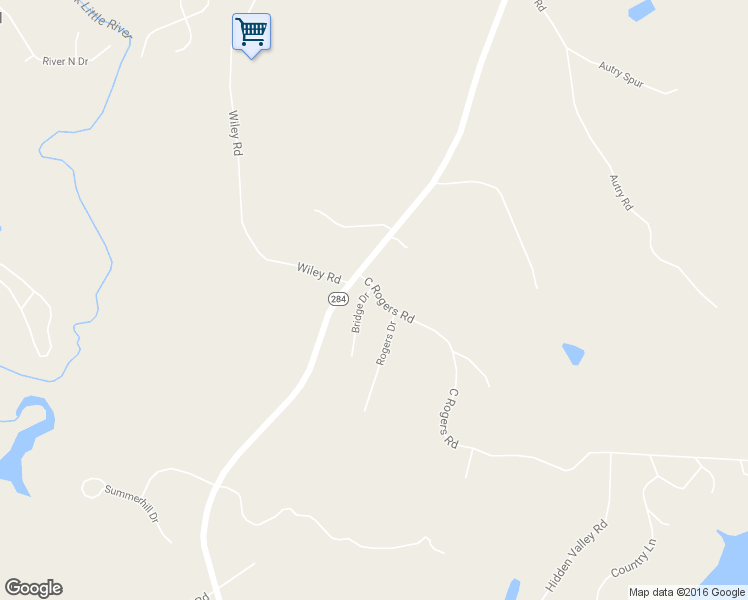 map of restaurants, bars, coffee shops, grocery stores, and more near 2931 Bridge Drive in Gainesville