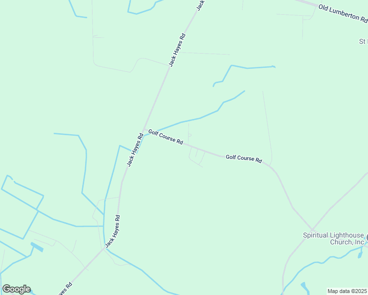 map of restaurants, bars, coffee shops, grocery stores, and more near 2443 Golf Course Road in Whiteville