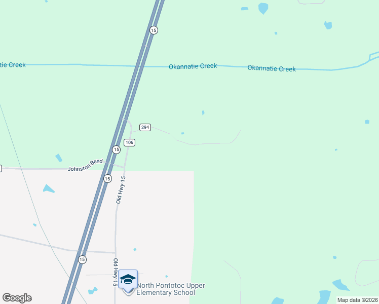 map of restaurants, bars, coffee shops, grocery stores, and more near 1009-1099 County Road 294 in Ecru