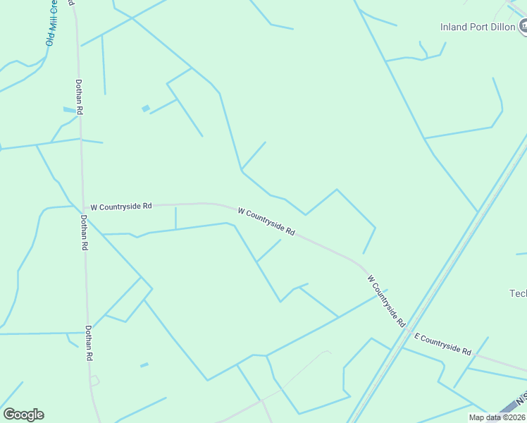 map of restaurants, bars, coffee shops, grocery stores, and more near 304 West Countryside Road in Dillon