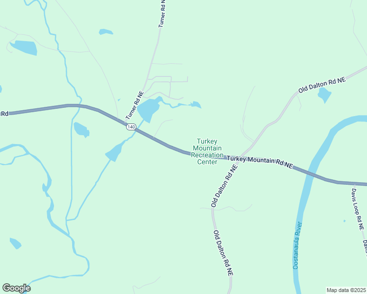 map of restaurants, bars, coffee shops, grocery stores, and more near 1319 Turkey Mountain Road Northeast in Rome