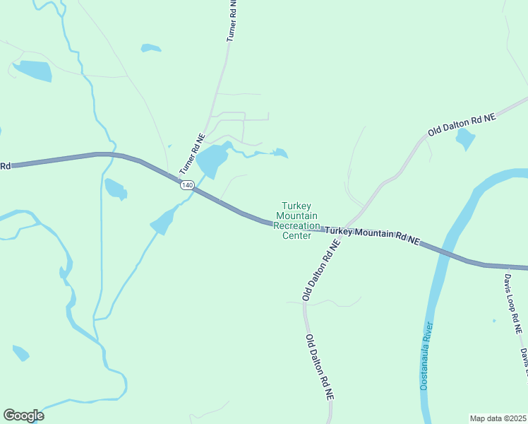 map of restaurants, bars, coffee shops, grocery stores, and more near 1319 Turkey Mountain Road Northeast in Rome