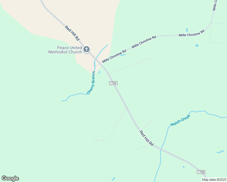map of restaurants, bars, coffee shops, grocery stores, and more near 5481 Red Hill Road in Whiteville