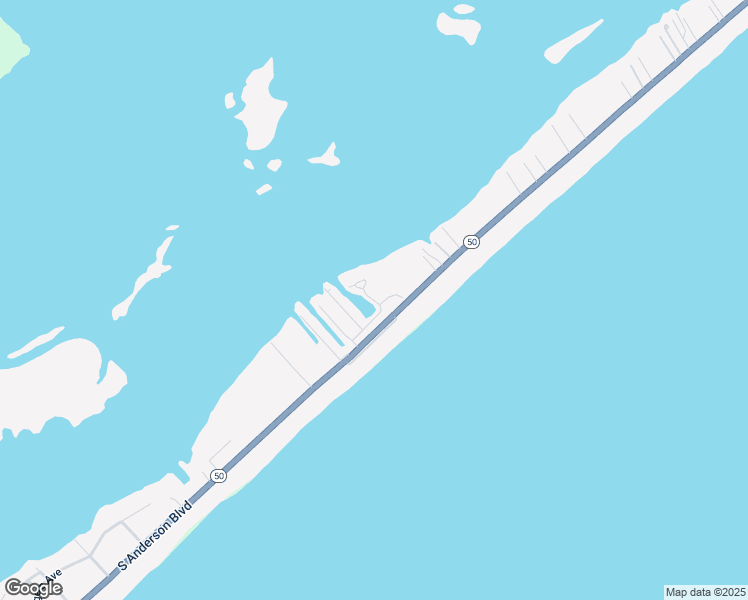map of restaurants, bars, coffee shops, grocery stores, and more near Bumble Bee Court in Topsail Beach
