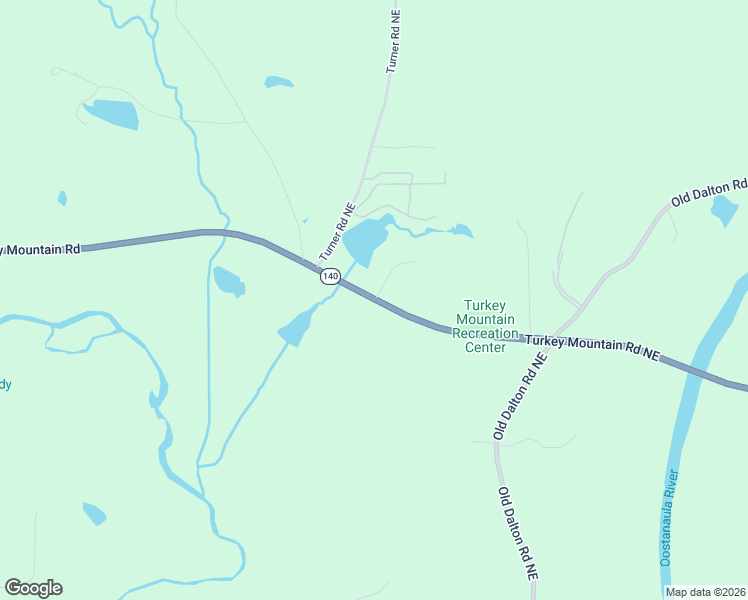 map of restaurants, bars, coffee shops, grocery stores, and more near 1228 Turkey Mountain Road Northeast in Rome