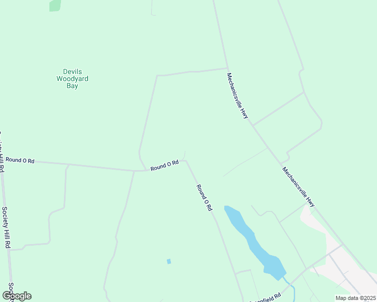 map of restaurants, bars, coffee shops, grocery stores, and more near Round O Road in Darlington