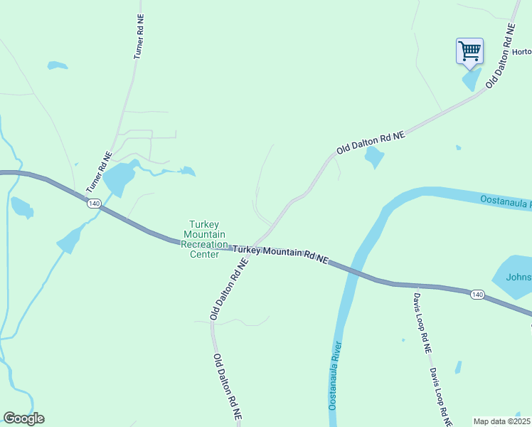 map of restaurants, bars, coffee shops, grocery stores, and more near 3309 Old Dalton Road Northeast in Rome