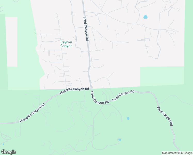 map of restaurants, bars, coffee shops, grocery stores, and more near 15857 Beaver Run Road in Santa Clarita