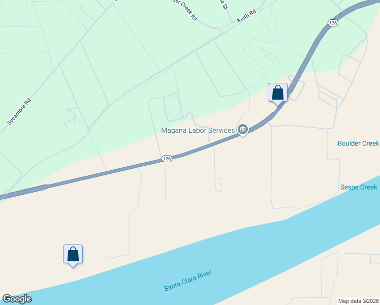 map of restaurants, bars, coffee shops, grocery stores, and more near 2989 West Telegraph Road in Fillmore