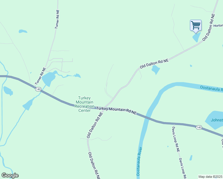 map of restaurants, bars, coffee shops, grocery stores, and more near 3309 Old Dalton Road Northeast in Rome