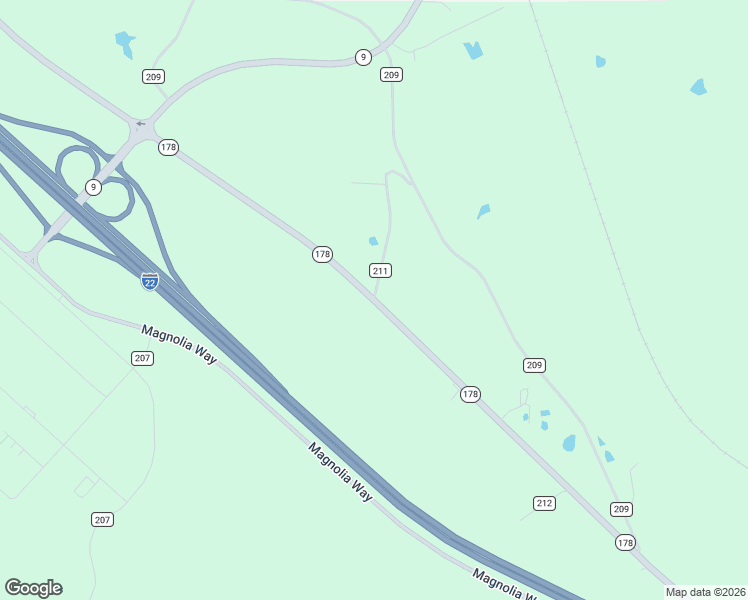 map of restaurants, bars, coffee shops, grocery stores, and more near 2051 Mississippi 178 in Blue Springs