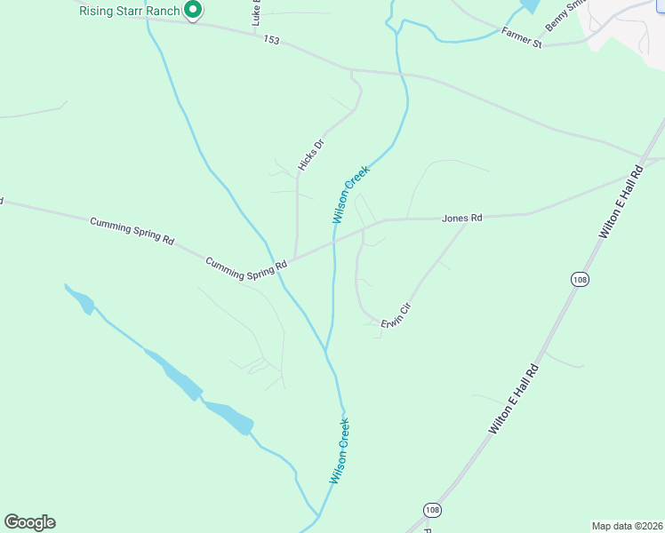 map of restaurants, bars, coffee shops, grocery stores, and more near 140 Erwin Circle in Starr