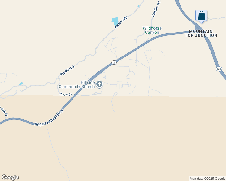 map of restaurants, bars, coffee shops, grocery stores, and more near in Wrightwood