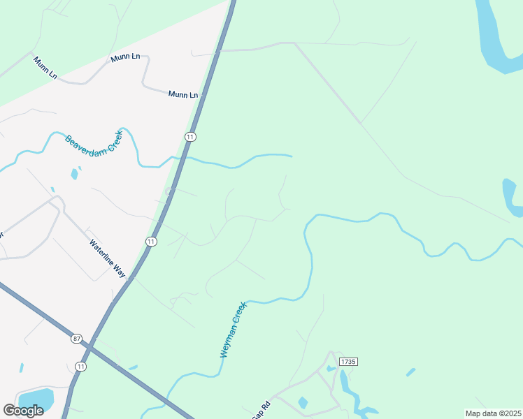 map of restaurants, bars, coffee shops, grocery stores, and more near 397 Beaver Ridge Drive in Riegelwood