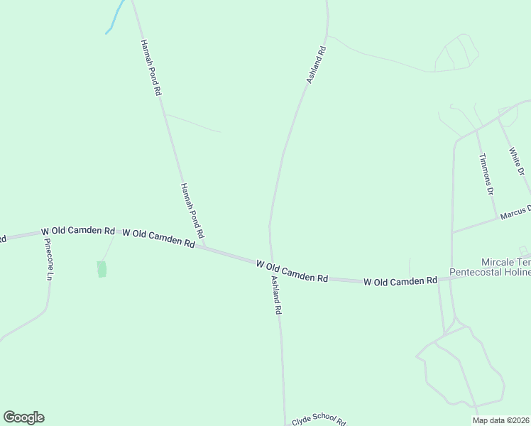 map of restaurants, bars, coffee shops, grocery stores, and more near 1660 Ashland Road in McBee