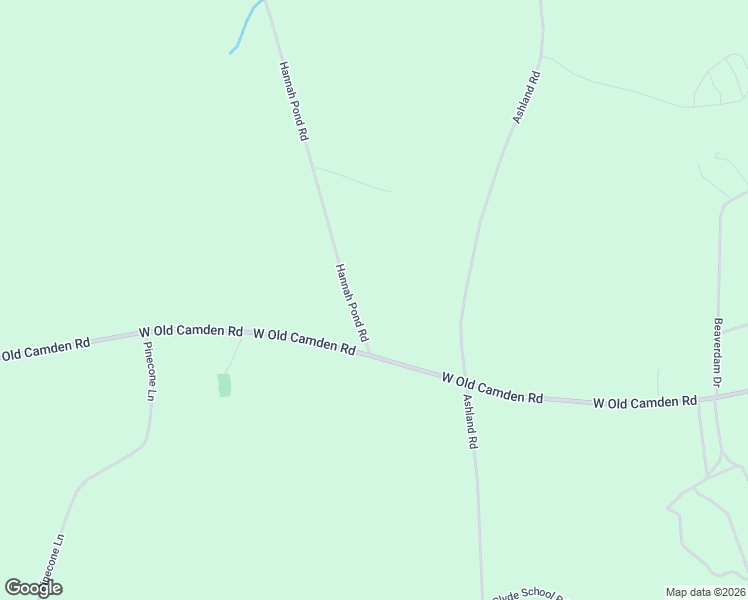 map of restaurants, bars, coffee shops, grocery stores, and more near 1631 Hannah Pond Road in McBee