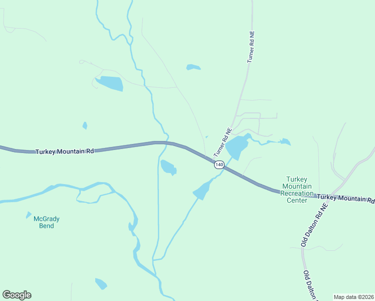 map of restaurants, bars, coffee shops, grocery stores, and more near 1065 Turkey Mountain Road in Armuchee