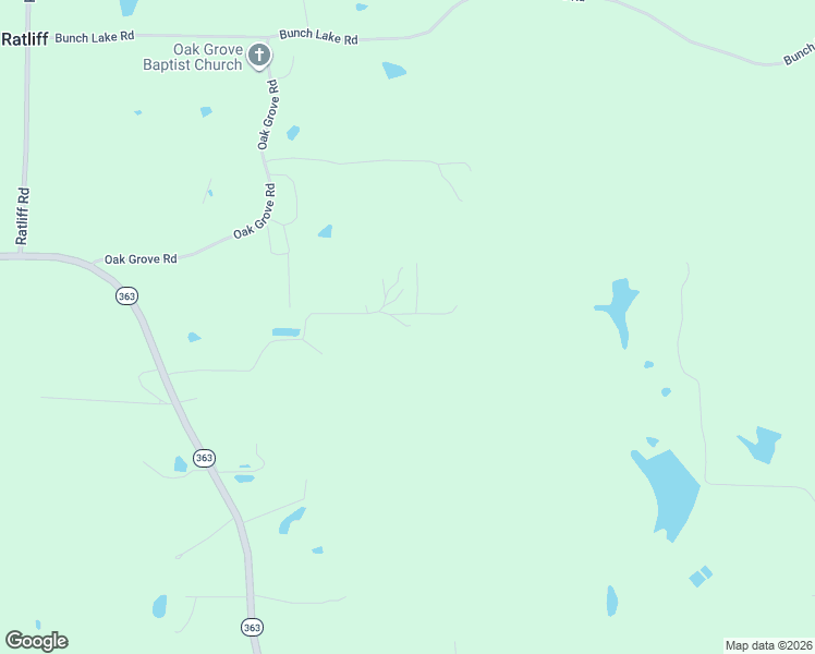 map of restaurants, bars, coffee shops, grocery stores, and more near 365 Hall Road in Mantachie