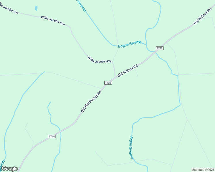 map of restaurants, bars, coffee shops, grocery stores, and more near 2264 Old North East Road in Lake Waccamaw